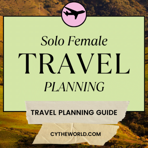 Solo Travel Planning for Young Women